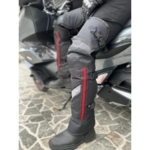 Kışlık Yünlü Dizlik Siyah