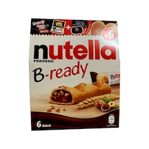 Nutella B Ready Fındık Dolgulu Gofret 6lı 132g Atıştırmalık 2'li Ekonomik Paket Avantaj Paketi Mıchu