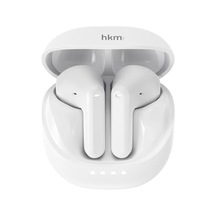 Opus Bluetooth V5.4, Kablosuz Kulak İçi Tws Kulaklık, Enc Destekli 4 Mikrofon Sistemi, Beyaz