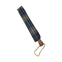 Baginn Snotline-april Kadın Şemsiye Otomatik Açılır 10telli Kapalı Boyut 40 CM 95 CM Çap Vizon Ekose 001