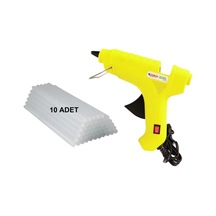 20 Watt Sıcak Silikon Tabancası + Çubuk Mum Silikon 10 Adet Sıcak Silikon Tabancası Tr 20 Watt Sıcak Silikon Tabancası + Çubuk Mum Silikon 10 Adet Sıcak Silikon Tabancası Tr