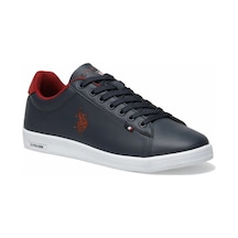 U.S. Polo Assn. Franco Günlük Erkek Sneaker Ayakkabı Laci-Kırmızı Lacivert - Kırmızı