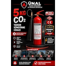 5 Kg Co2 Karbondioksitli Yangın Söndürme Cihazı Araç İçin Ev İçin İş Yeri İçin