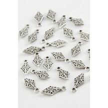 Üçgen - 607 - Tesbih Ara Aparatı 50 Gram - Csmo-tex - Gümüş Rengi