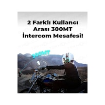 İntercoom A602x Motosiklet Bluetooth 5.3 Kask