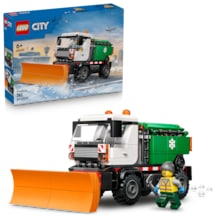 LEGO® City Kar Küreme Aracı Oyuncağı 60490 - 6 Yaş Üzeri Çocuklar için Sürücü Minifigürlü Yaratıcı Oyuncak Yapım Seti (263 Parça)