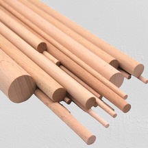 Ahşap Kayın Kavela Pürüzsüz 1.Sınıf Fırınlı 16 Mm 100 Cm 5 Adet