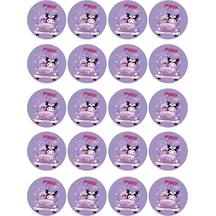 Kuromi Yenilebilir Yuvarlak Kurabiye Resim Baskı