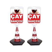 Cay Bahçesi Temalı Reklam ve Uyarı Dubası 2 Adet