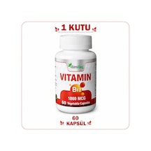 Vitamin B12 1000 Mcg 60 Bitkisel Kapsül B12 Takviye Edici Gıda