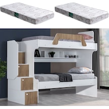 Ranza, Inci 2li Ranza - Ceviz 2 Adet Comfort Yatak 90 x 190 CM