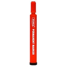 Yuma Koli Kalemi, Alkol Bazlı Mürekkep, 3 Mm Yuvarlak Uçlu, Permanent Marker, Tüm Yüzeyler İçin, Suya Dayanıklı, Hızlı Kuruyan, Endüstriyel Kalem Kırmızı, Adet, 1 103 Ivory