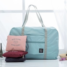 Carrier- Katlanabilir Hafif Seyahat Çantası - Şarap Kırmızısı