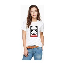 Storm Baskılı Beyaz Kadın Tshirt (534288603)