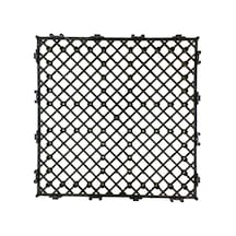 30x30cm Plastik Izgara Kenarından Geçmeli - Çok Amaçlı Kilitli Plastik Zemin Izgarası - Nemden Koruma Izgarası - Çok Renkli