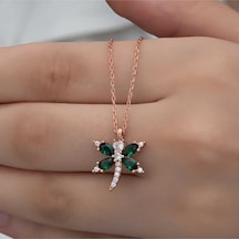 Casera's Gümüş Rose Yusufçuk Kadın Kolye Csr2185333 Gümüş