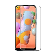 Samsung Uyumlu Galaxy A21 Nano Kırılmaz Cam Ekran Koruyucu Şeffaf