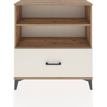 Arges Şifonyer 2 Raflı Tek Çekmeceli 88x30x96 Çam-aytaşı Çam