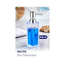 Vienev Akrilik Sıvı Sabunluk 215 Ml Şeffaf 1990 Şeffaf