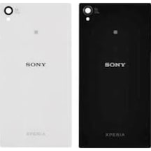 Sony Uyumlu Xperia Z1 Arka Kapak Pil Batarya Kapağı Siyah