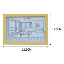 Suntek Led Aydınlatma Boyama Dekorasyon Lambası Ayarlanabilir Köpek 22.5x17.5cm