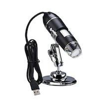 1600x Zoom 2mp Usb Dijital Mikroskop 8 Ledli Kamera Saç, Cilt Analizi, Eğitim, Endüstriyel