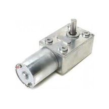 210 Rpm Hızında 12v Redüktörlü Dc Motor Güçlü Ve Verimli Açık Mavi