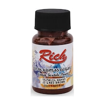 Rich Opak Kumaş Boyası 50Cc - 3012 Kızıl Kahve