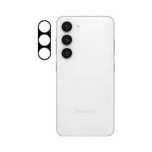 Kilifone - Samsung Galaxy S23 Plus Uyumlu - Kamera Lens Koruyucu 3d Kamera Camı - Şeffaf