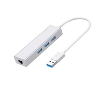 Usb Gigabit Ethernet Adaptör Usb 3.0 Gigabit Ethernet Usb Hub Usb 3.0 Çoğaltıcı Apple Uyumlu MacBook