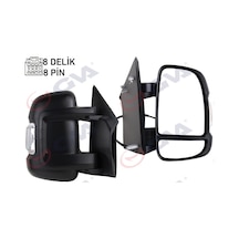 Gva Dış Dikiz Aynası Sağ Ducato-boxer-jumper 06 Elektrikli Isıtmalı Sinyalli Kısa Kol Konveks 8 Fiş Çift Cam Gva 1027150 735424397 735480887 8153.y6