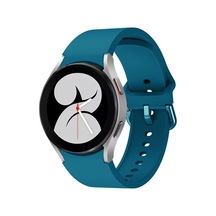 Newface Samsung Galaxy Watch 4 Klasik Kordon - Petrol Mavisi Açık Mor