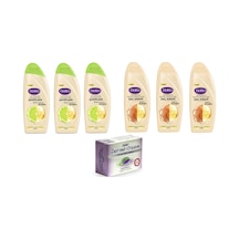 Misket Limonu & Kolajen Şampuan 500 Ml 3 Ad + Duru Saç Kremi 3 Ad + Dalan Sabun 100 Gr Yağlı