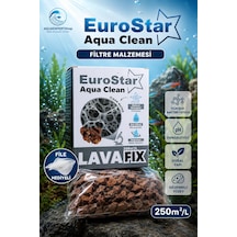 Eurostar Aqua Clean - Akvaryum Filtre Malzemesi - Yükse Bakteri Tutucu - File Hediyeli - Ph Dengeleyici - 500 Ml