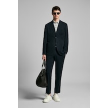 Lufian Evrıc Smart Erkek Chino Pantolon Slim Fit Lacivert Lacivert 111190361100200