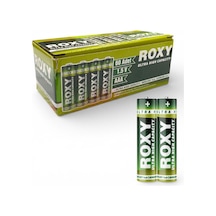 Roxy Aaa Pvc Kılıflı Çinko Karbon Pil - 60 Adet