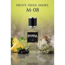 M-08 Adventure Man Edp 50 Ml - Ananas & Bergamot Notalı Ferah Dumanlı Erkek Parfümü Prsm08 Meyveli