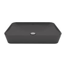 Creavit Ultra 60 CM Tezgah Üstü Çanak Lavabo (Antrasit Mat) Ul060