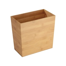 Idesign Formbu Dikdörtgen Çöp Kovası Bambu