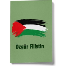 Özgür Filistin Mini Defter Çok Renkli