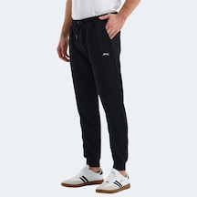Slazenger CUPA I Erkek Cepli Siyah Eşofman Altı