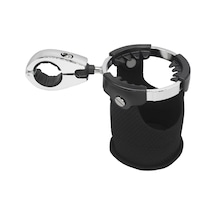 Reedark Evrensel Motosiklet Bardağı Tutucu - 360 Dönebilir, 7/8"-1 1/4" Çubuk Uyumlu