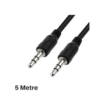 2 Ucu 3.5Mm Jak Aux Kablosu 5 Metre