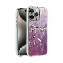 Uray Store Apple İphone 16 Pro Max Kılıf Blade Aynalı Desenli Kapak - Desen 1