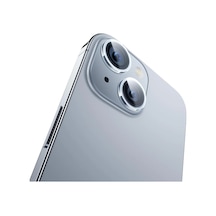 Baseus İphone 15/15 Plus İçin Sapphire Serisi Hd Cam Kamera Koruyucu- 5775