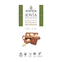 Organik Sütlü Çikolata Fındıklı 85gr