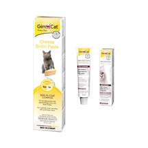 Gimcat Biotin Peynir Kedi Macun 50 G + Malt Paste Kedi 20 G