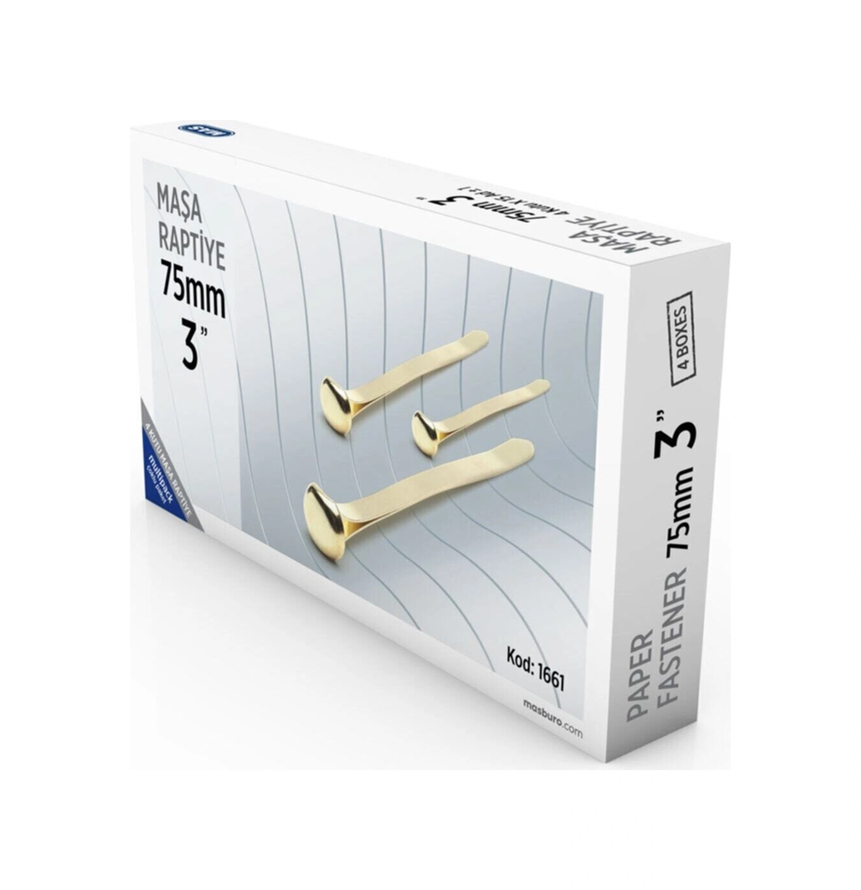Multıpack - Maşa Raptiye 75 Mm No:15 X 4