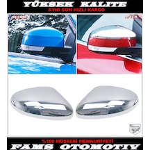 Ford Mondeo Paslanmaz Krom Ayna Kapağı 2 Prç. 2007-2014 Arası