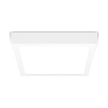 Led Gömme Spot İnce Yüzey, 12 W, Soğuk Beyaz Işık 4000k , Kare, Beyaz 0.25 KG